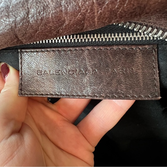 Balenciaga Brown Matelasse Tote - Picture 14 of 16